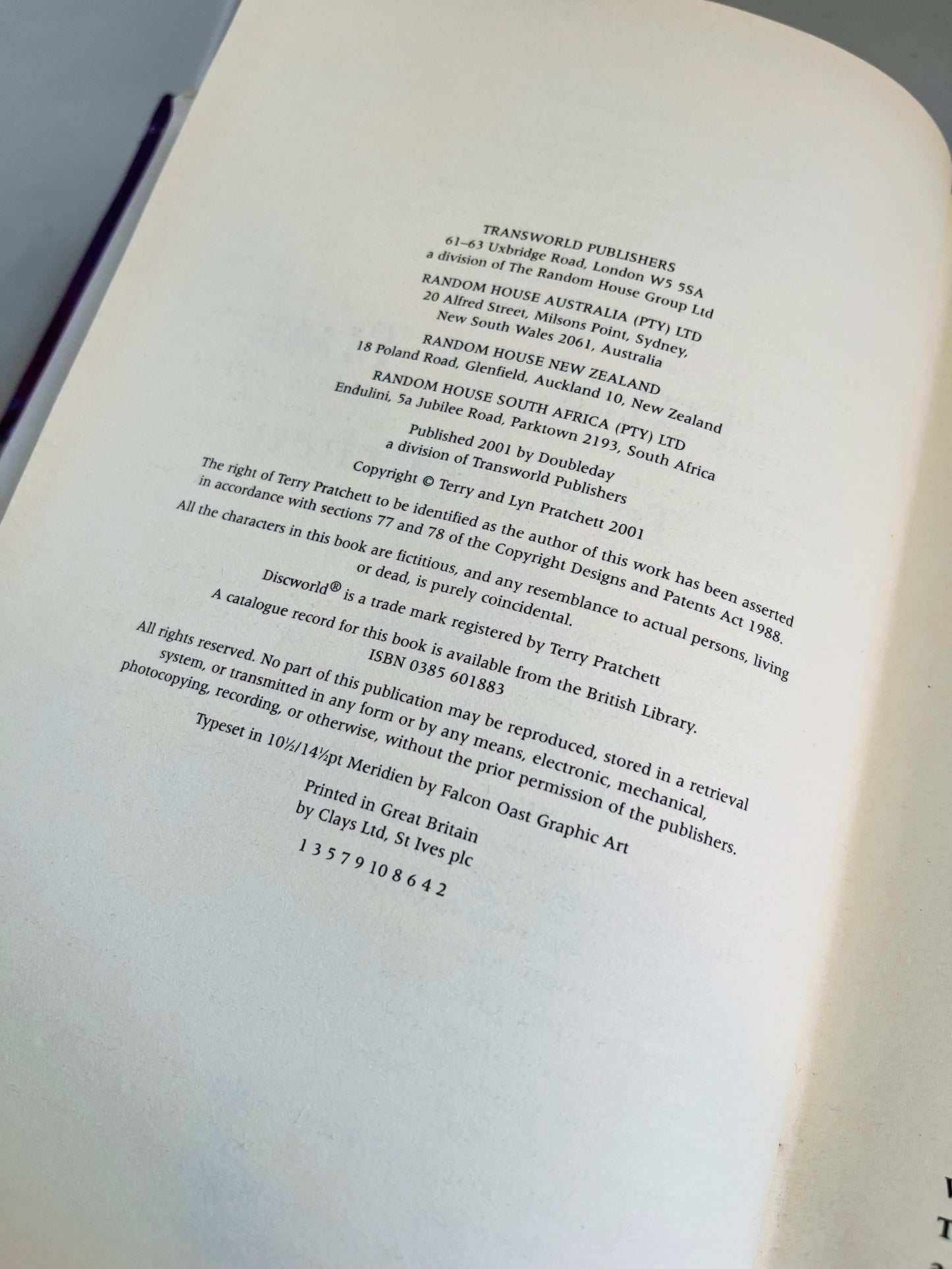 Thief of time - Terry Pratchett (2001)