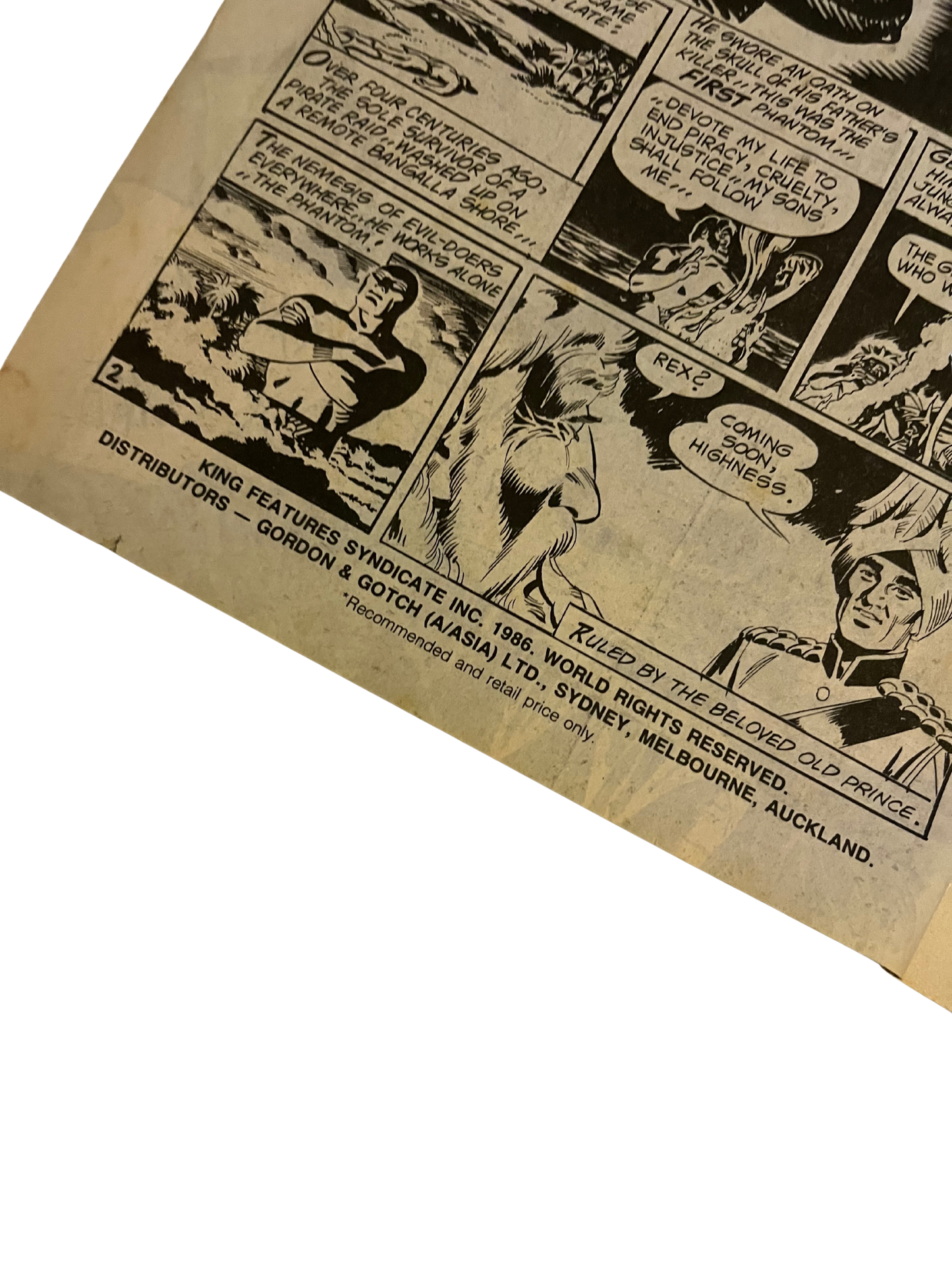 Phantom (#848 1986)