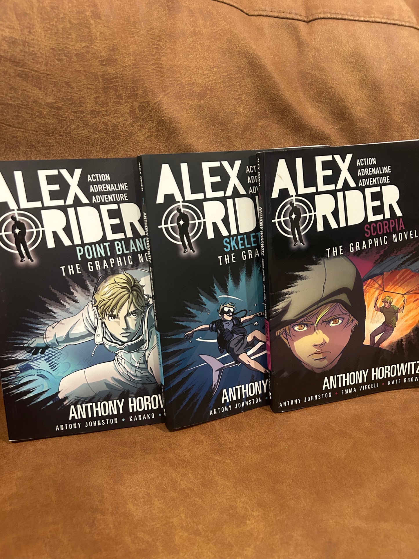 Alex Rider Graphic Novels - Volumes 2,3 & 5 - Anthony Horowitz