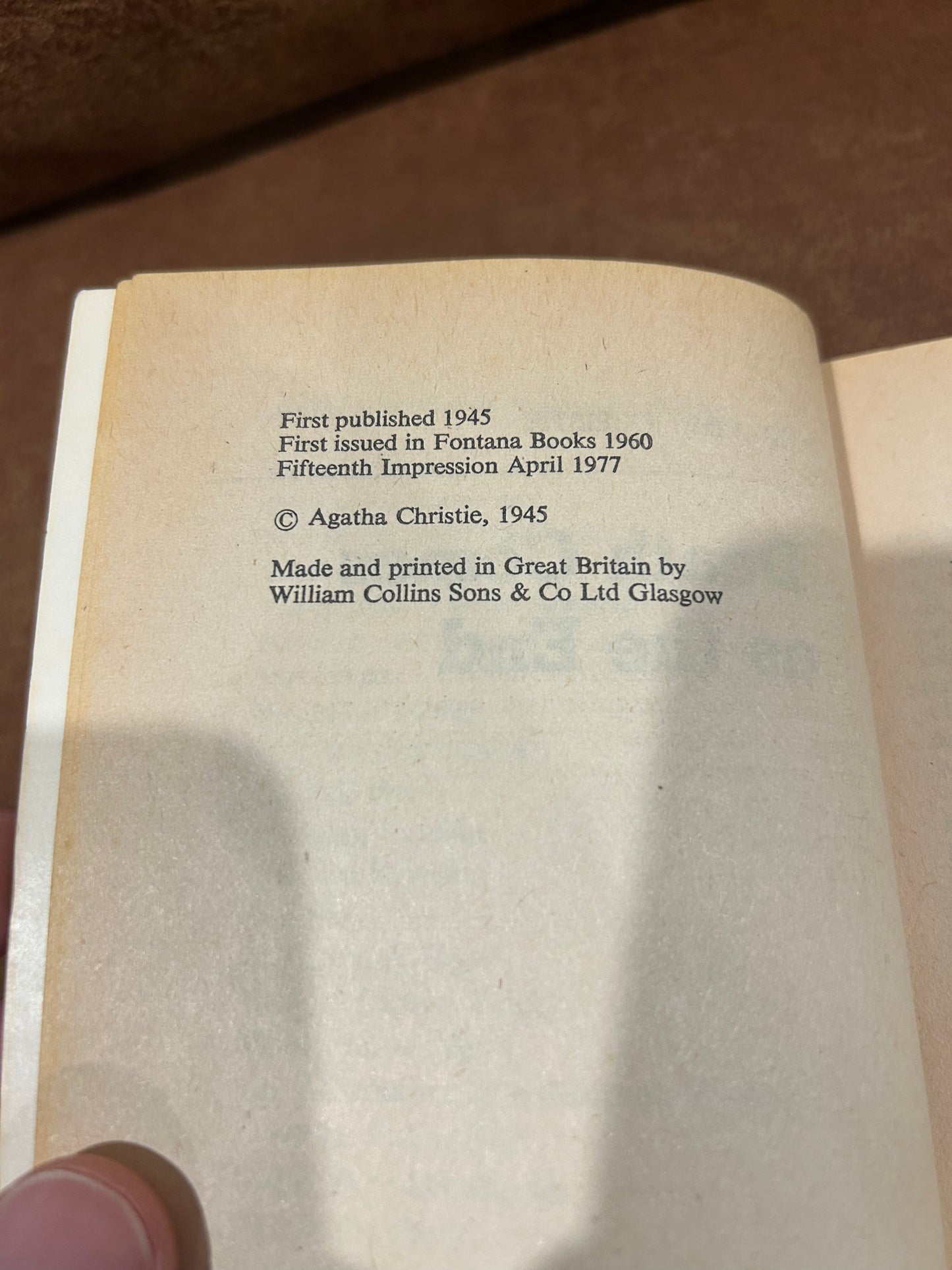 Agatha Christie - Death Comes as the End