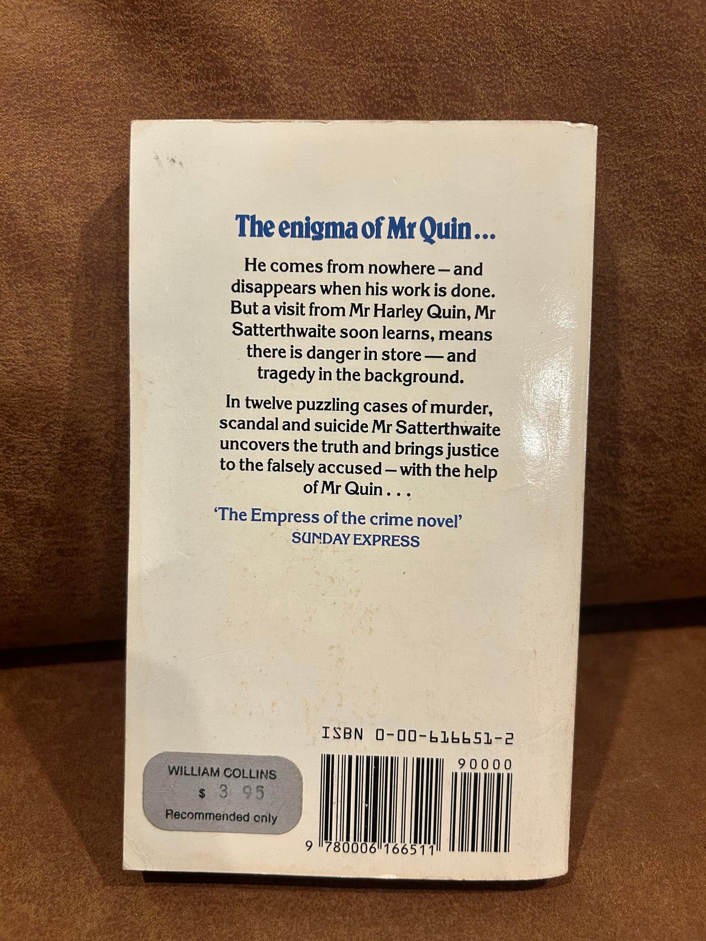 Agatha Christie - The Mysterious Mr Quin