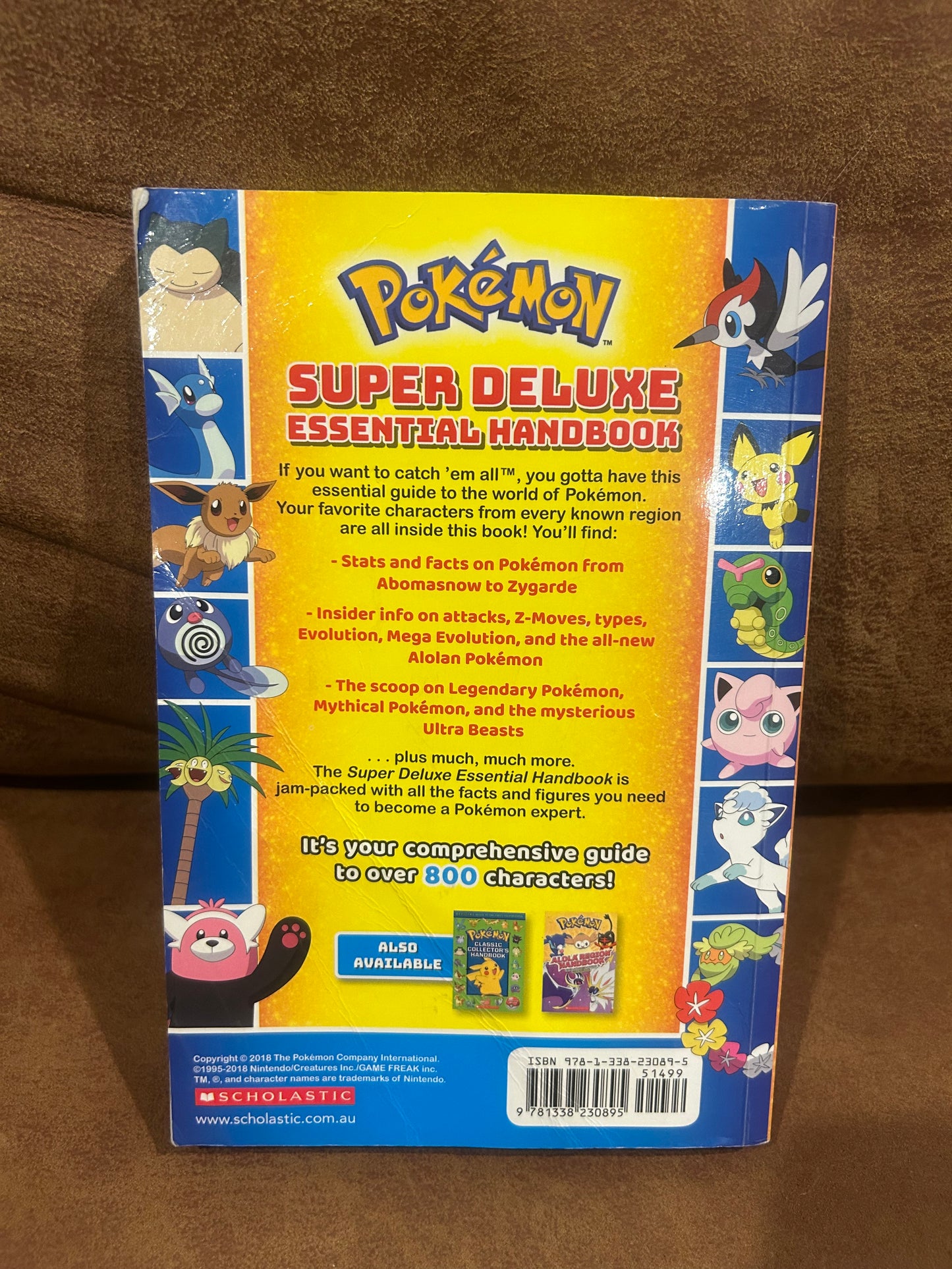 Pokémon Super Deluxe Essential Handbook (Est $15 - $20)