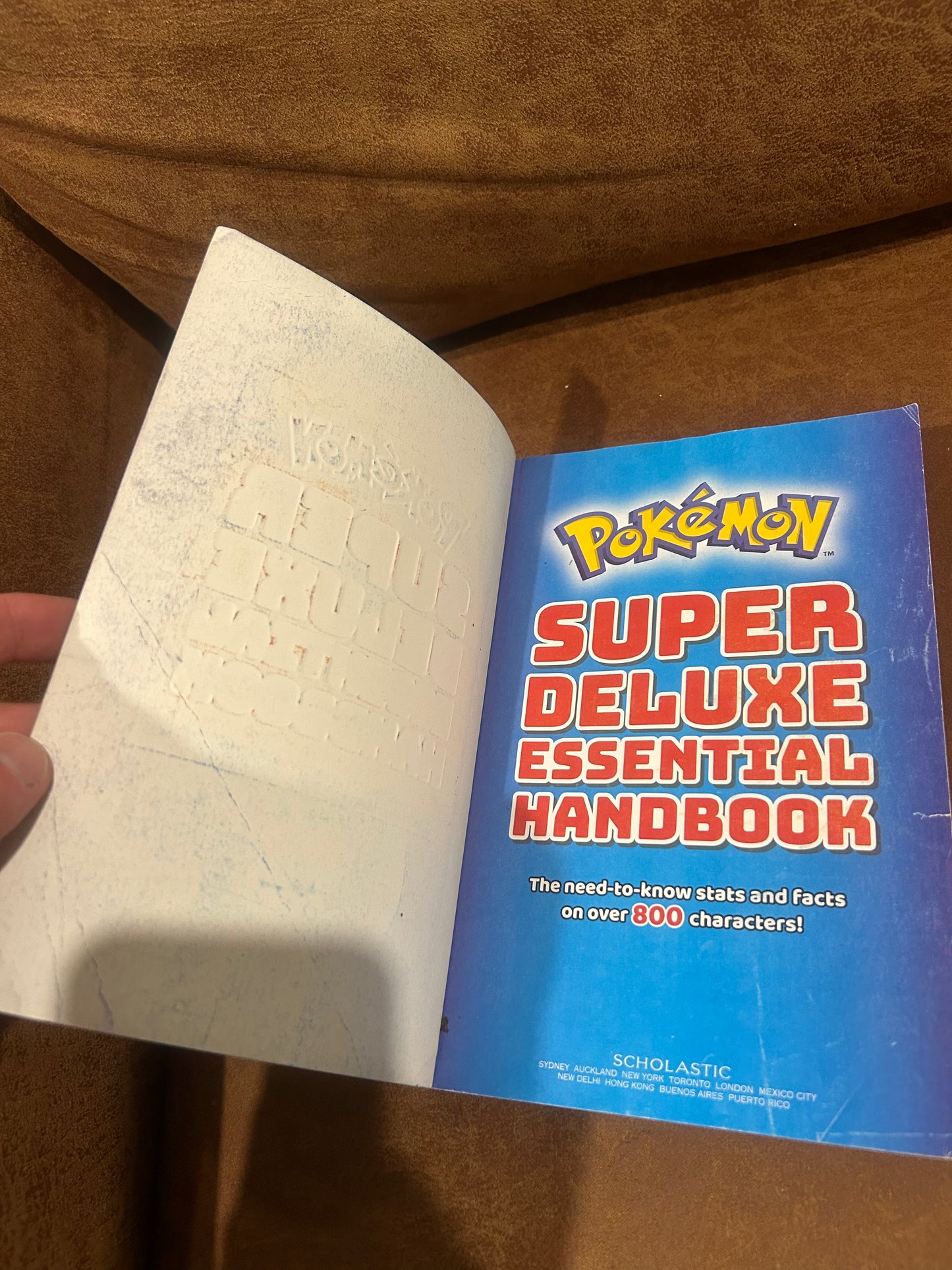 Pokémon Super Deluxe Essential Handbook (Est $15 - $20)