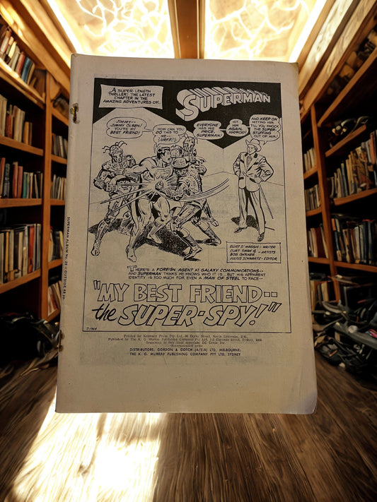 Superman - “My best friend - the super-spy” #449 circa 1970’s reprint