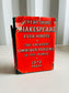 Everything Shakespeare ever wrote (circa 1950’s) (Est $15-$50)