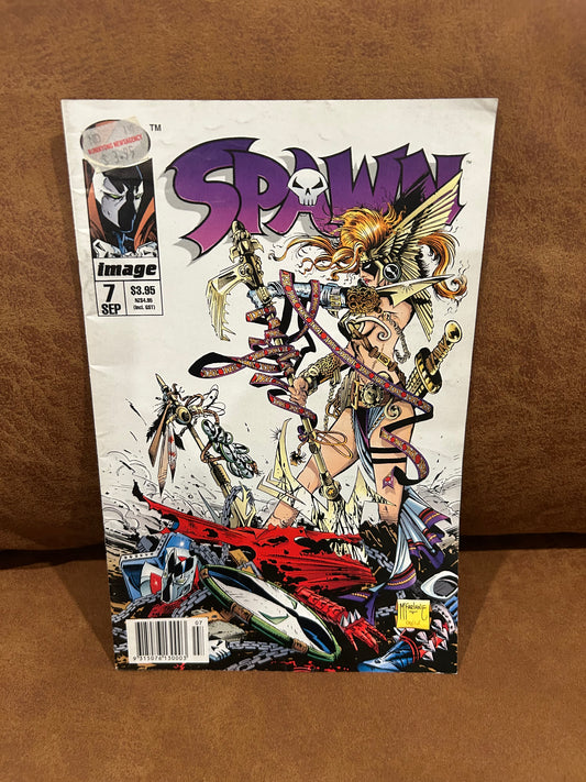 Spawn # 7, 1995 Alt Cover