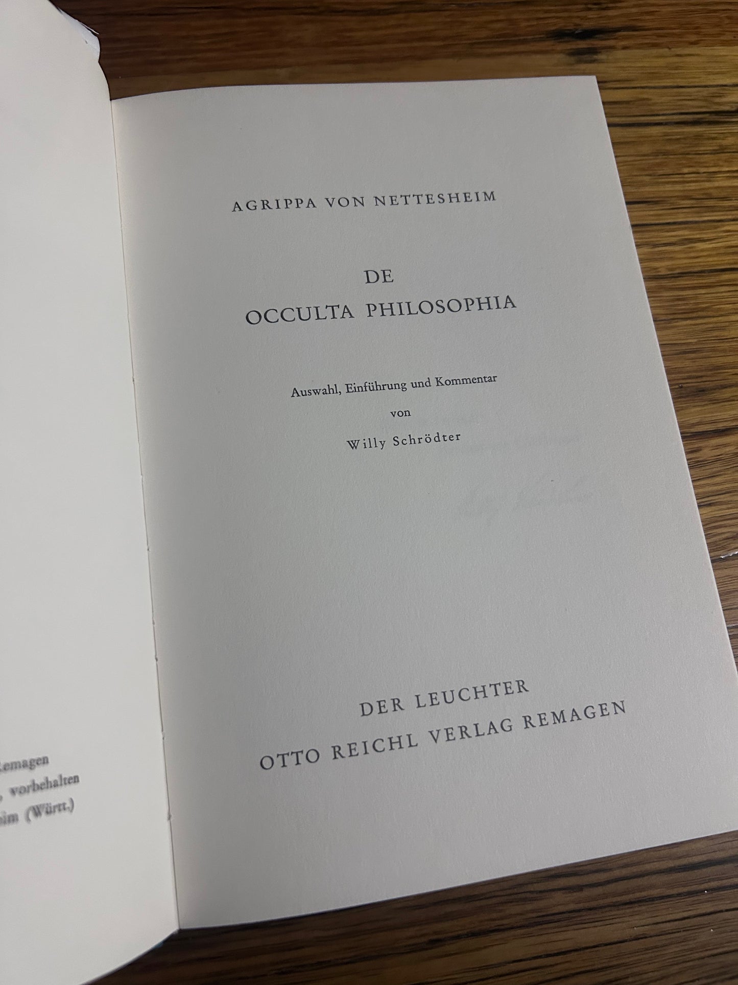 De Occulta Philosophia - Agrippa Von Nettesheim
