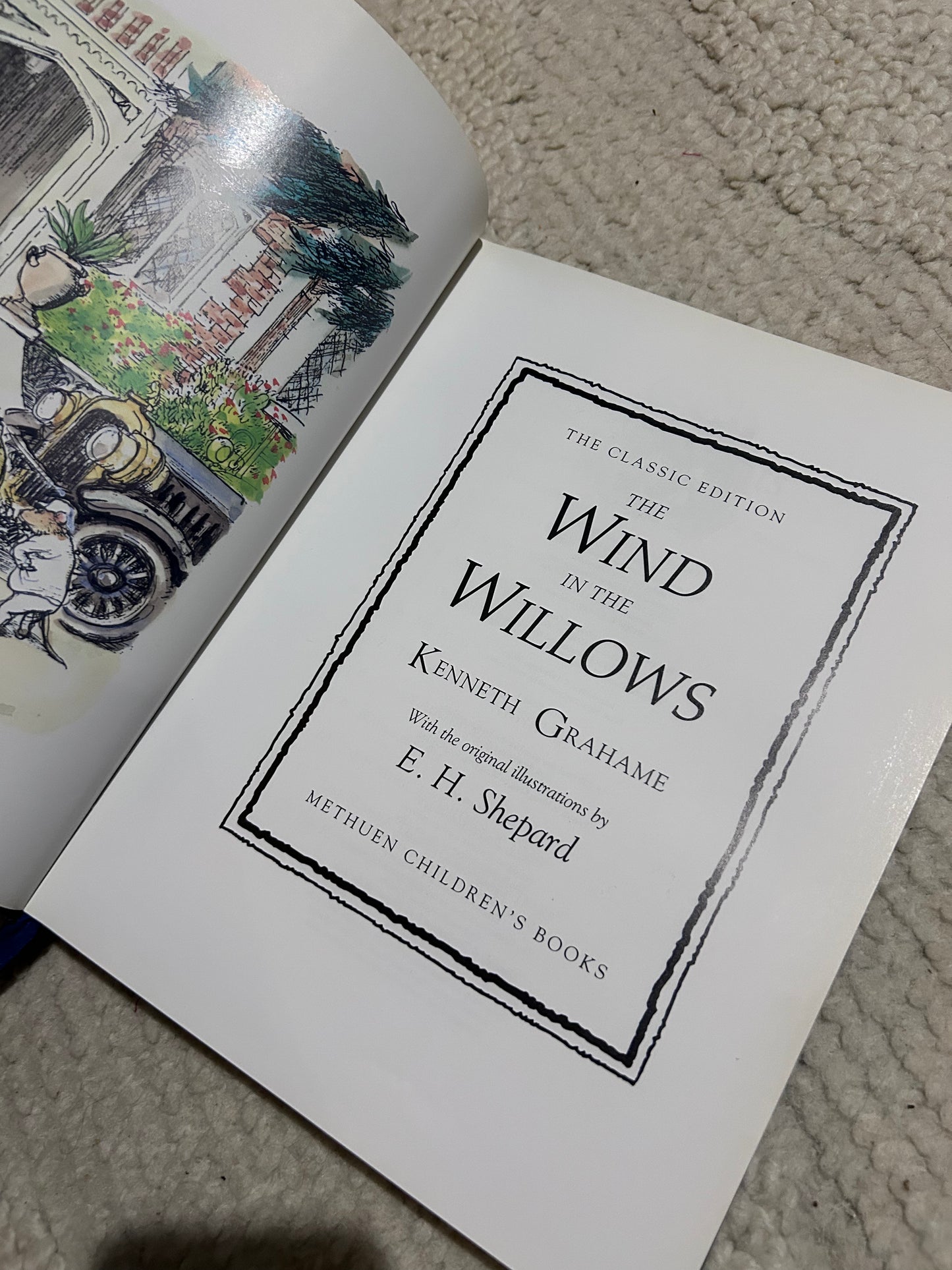 The Wind in the Willows, The Classic Edition, Circa 1998 with Illustrations