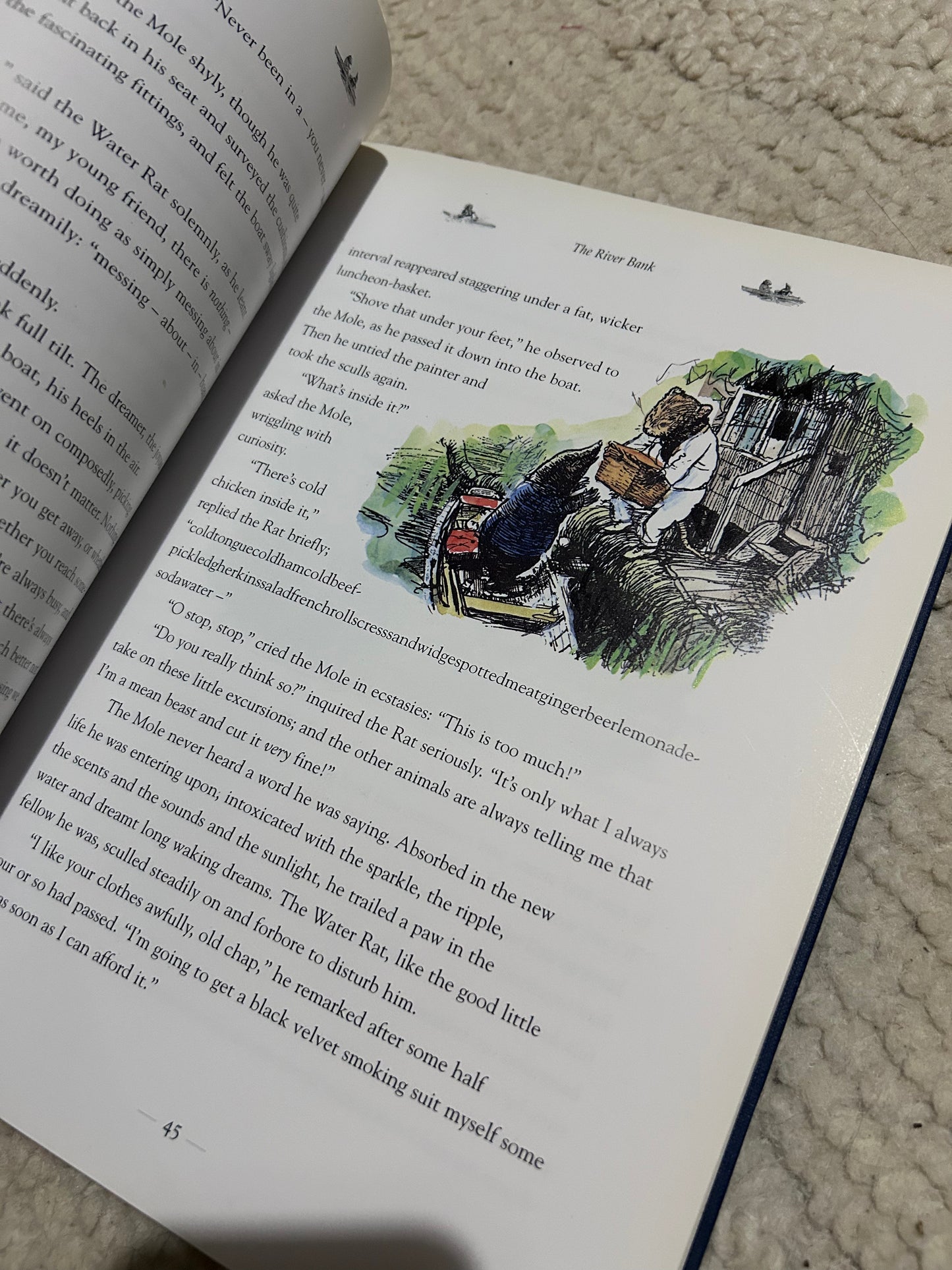 The Wind in the Willows, The Classic Edition, Circa 1998 with Illustrations