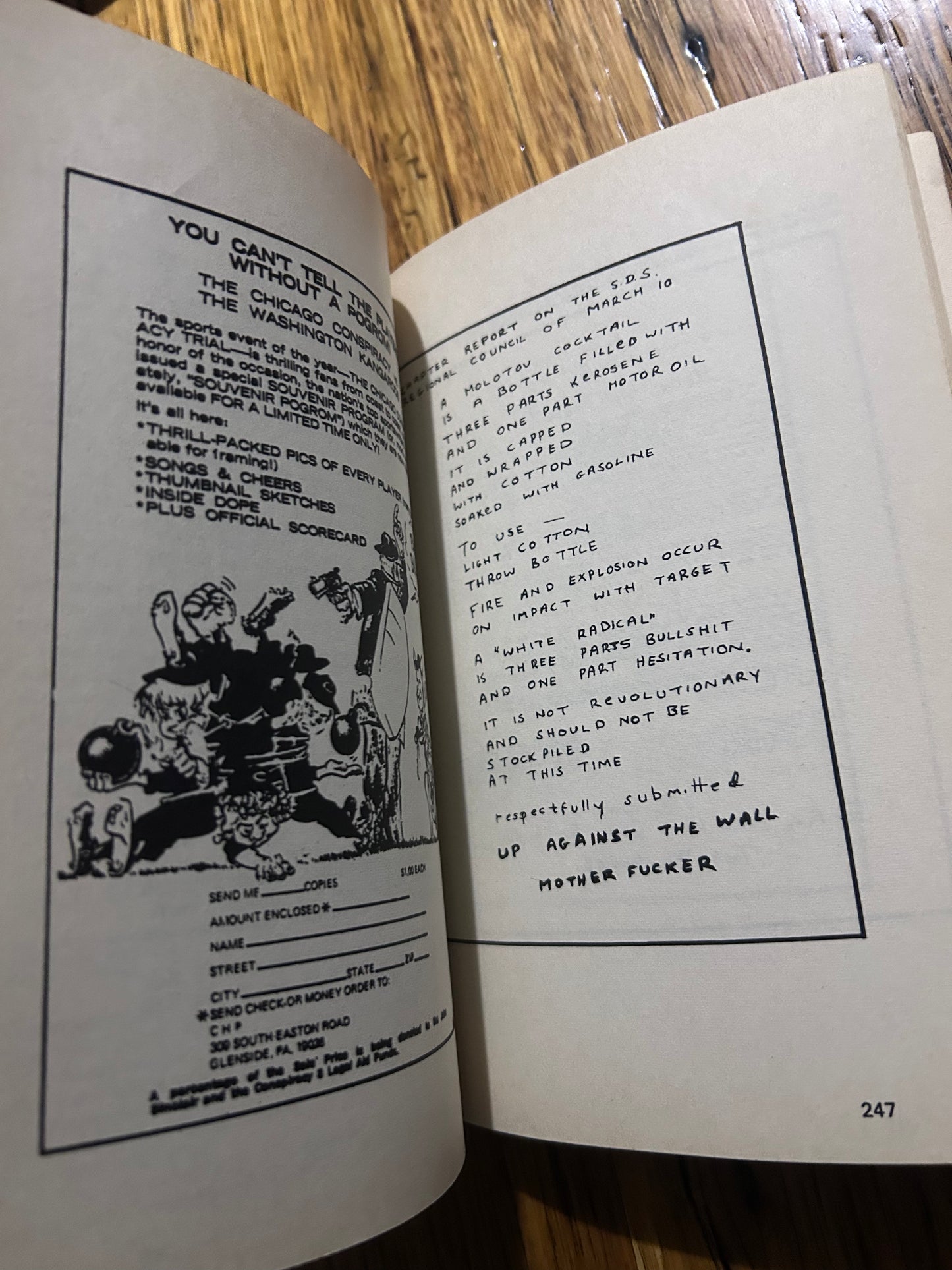 Bamn - Outlaw Manifestos and Ephemera 1965 - 1970